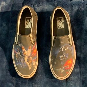 Size 10 women’s Vans StarWars sneakers